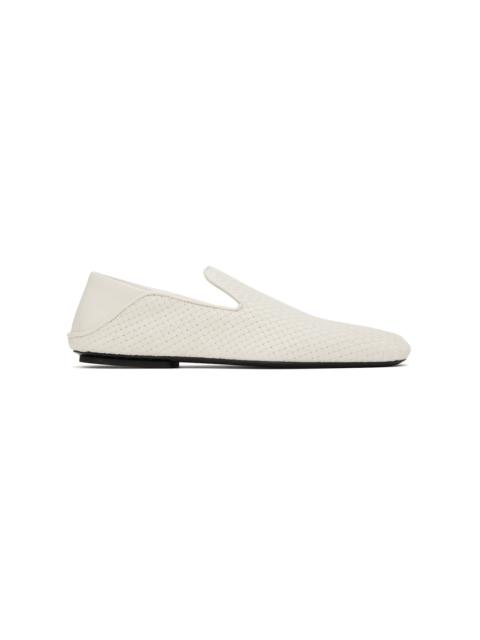 White Adamo Slippers