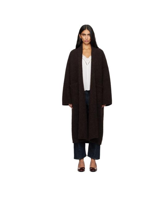 Brown Double Face Long Coat