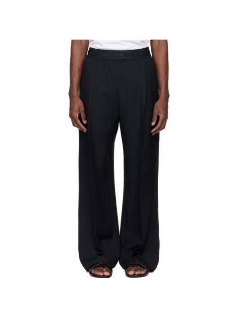 Black Relaxed Fit Trousers