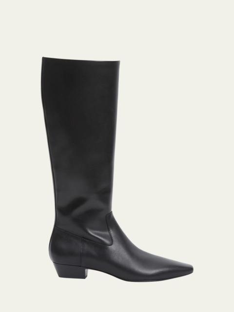 Lowen Leather Knee-High Boots