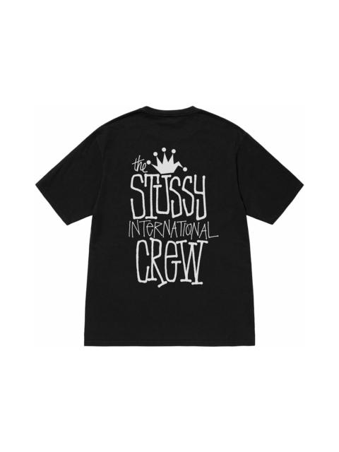 Stussy Crown International Pigment Dyed Tee Black