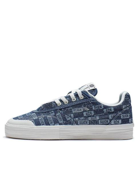 (WMNS) Li-Ning Wave Pro Low x OG_Slick 50/50 'Denim Blue' AECS024-2