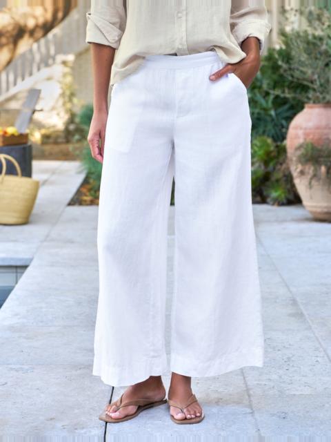 Wide-Leg Pull-On Pant