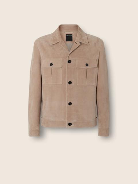 SUEDE BLOUSON