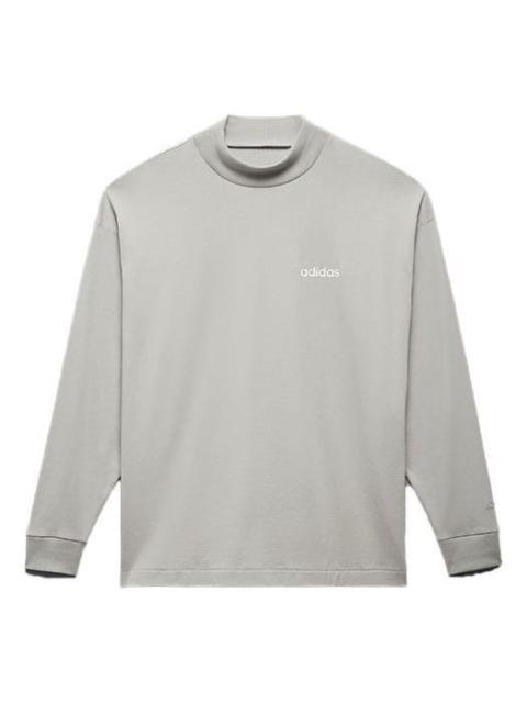 adidas Basketball Long Sleeve Tee 'Grey' IA3423