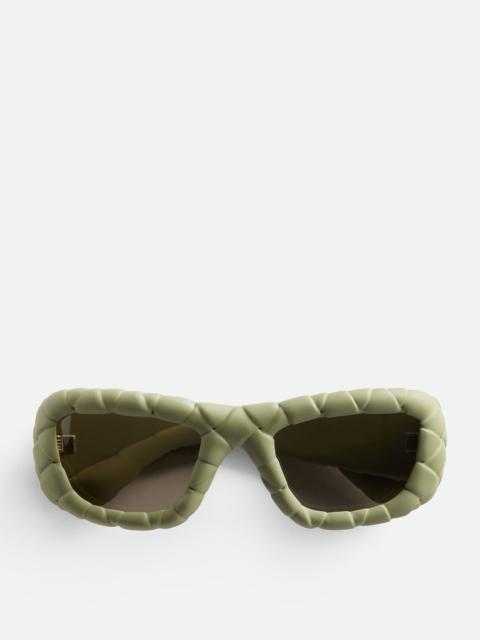 Intrecciato Rectangular Sunglasses