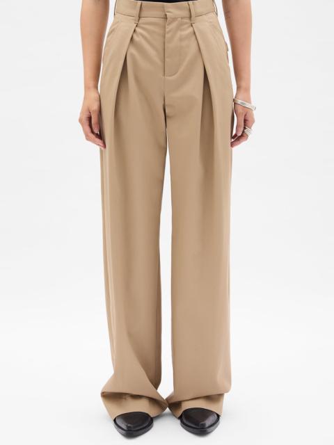 Nouk Wide Leg Pleated Trousers