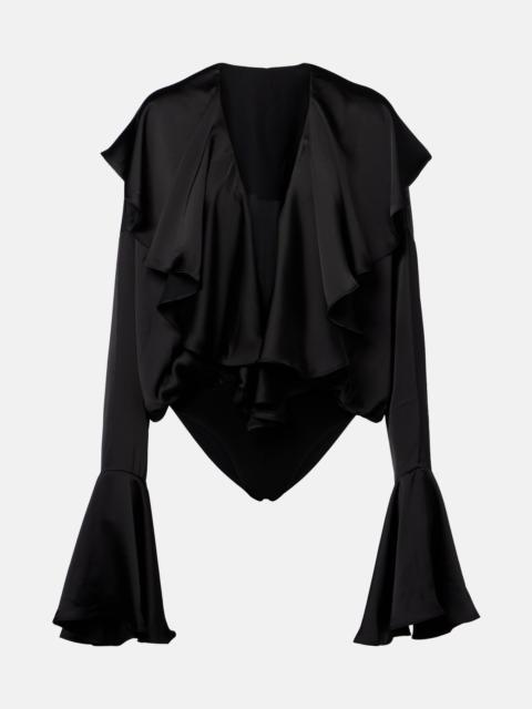 Ruffled bodysuit