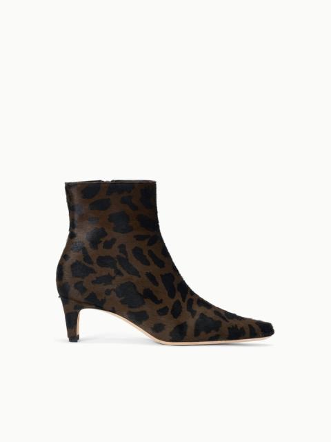 STAUD WALLY ANKLE BOOT LEOPARD