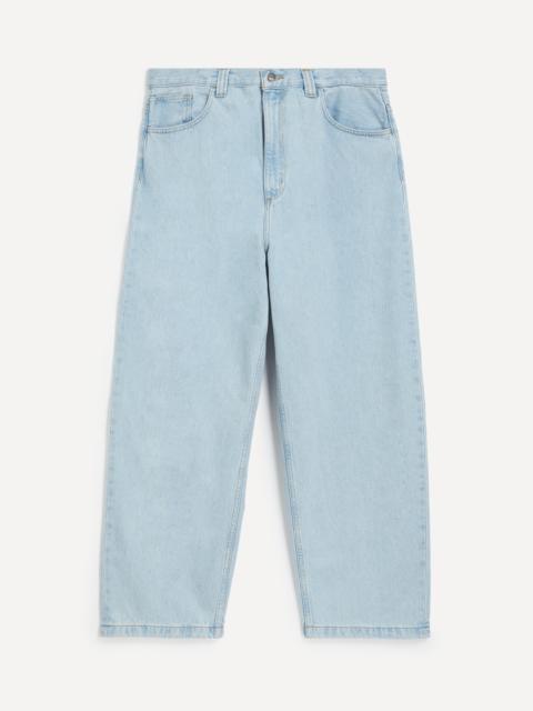 Blue Brandon Loose Straight-Fit Jeans