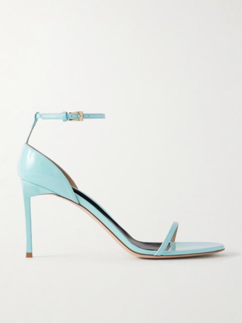 Patent-leather Sandals