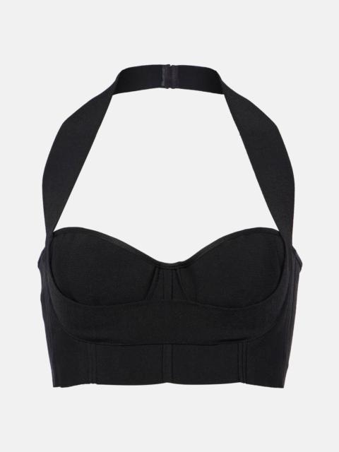 Halterneck bra top
