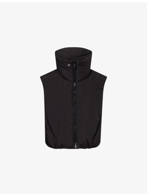 Chevron Padded Shell-Down Gilet