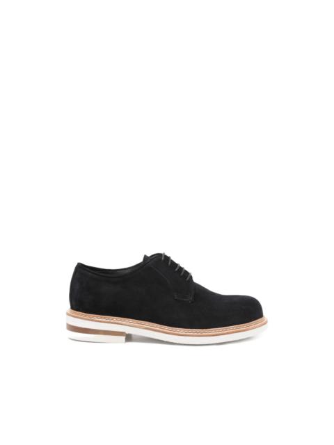 lace-up derby shoes