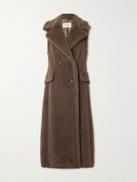 Boario Belted Alpaca-blend Double-breasted Coat