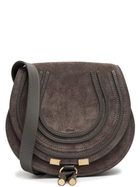 Chloe Marcie Small Suede Saddle bag