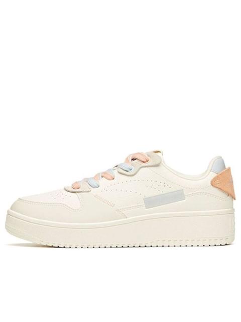 (WMNS) ANTA Life Series Sneakers 'White Orange Blue' 922118018-3