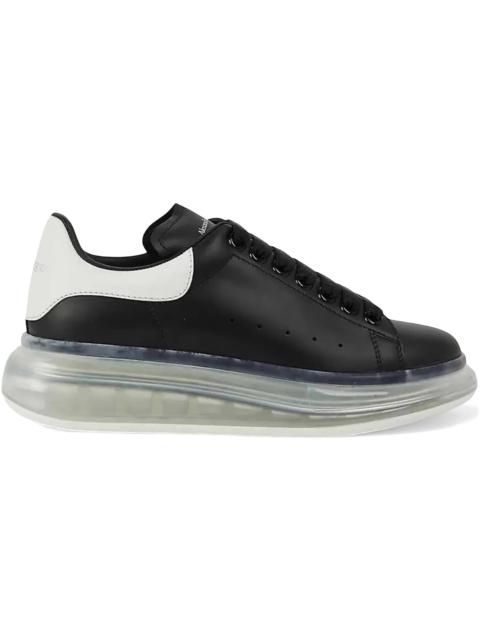 Alexander McQueen Oversized Clear Sole Black White