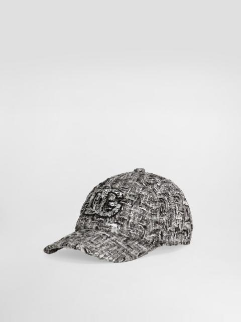 Tweed baseball cap