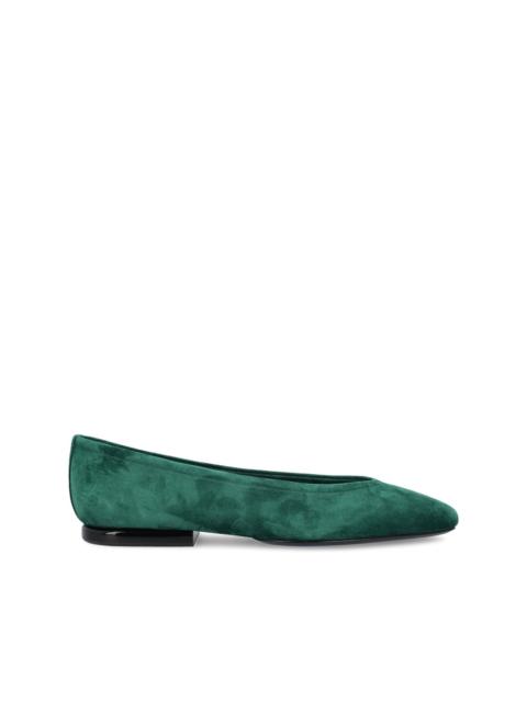 Primula leather ballerina flats