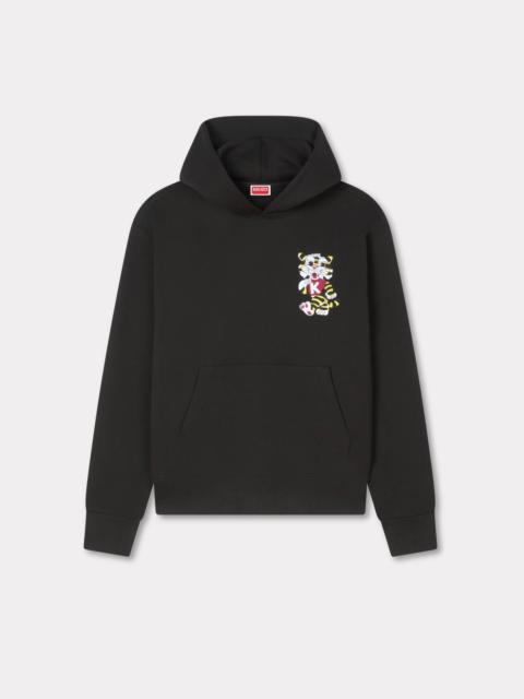 'KENZO Wild Tiger' embroidered hoodie in cotton