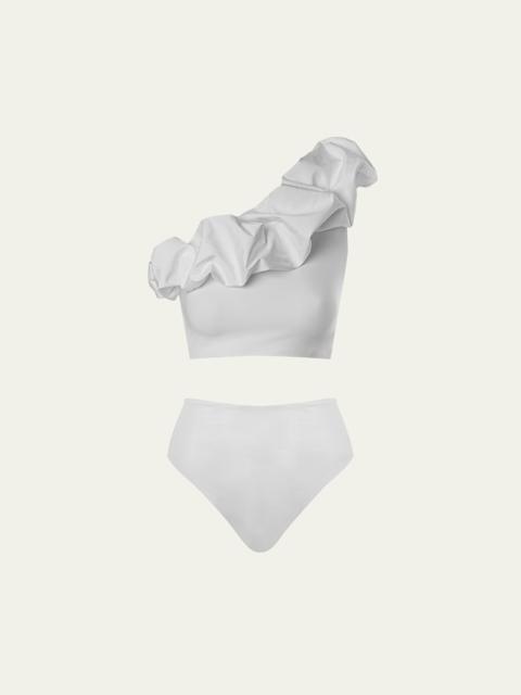 Merly Two-Piece Asymmetric Bikini Set