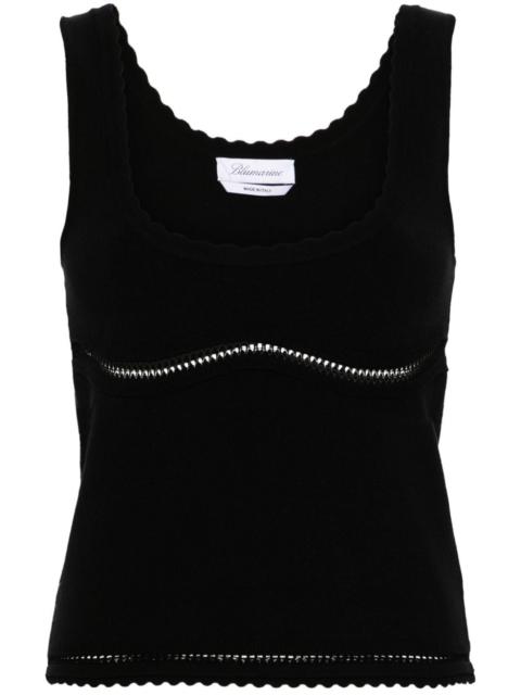 cut-out detailed tank top