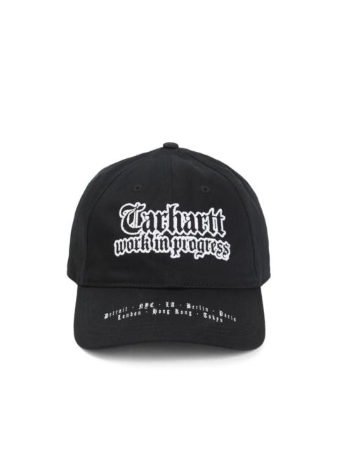 embroidered logo baseball cap