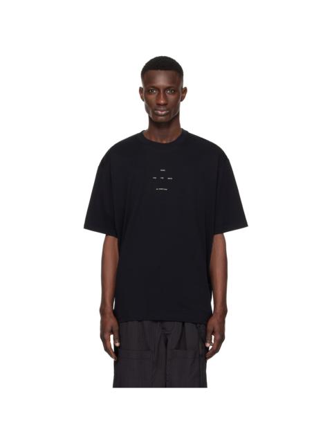 Black Logo Oversized T-shirt