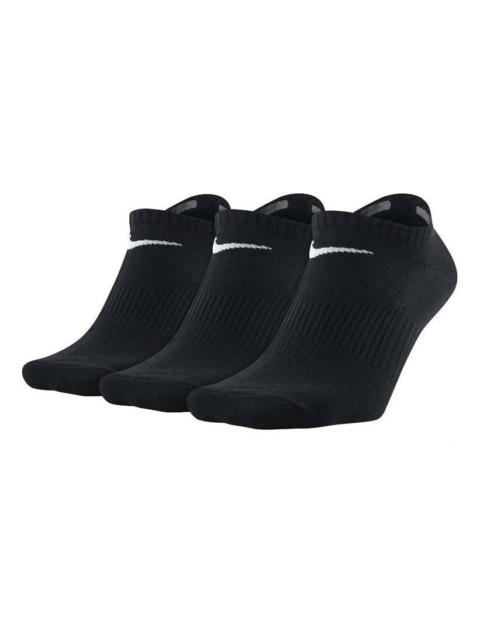 Nike Unisex Logo Sports Socks 3 Packs Black SX4705-001