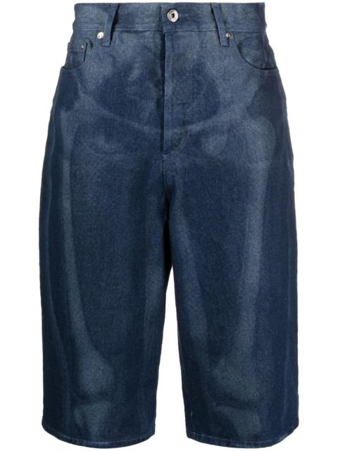 Body Scan denim shorts