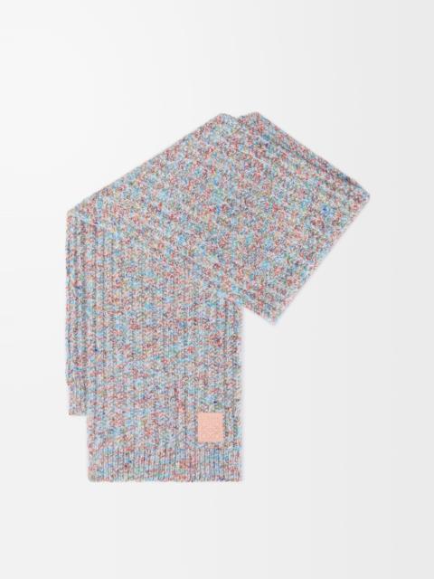 Scarf in wool and cashmere blend