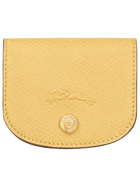 Épure Card holder Yellow Chick - Leather
