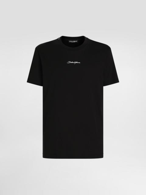 Cotton T-shirt with logo