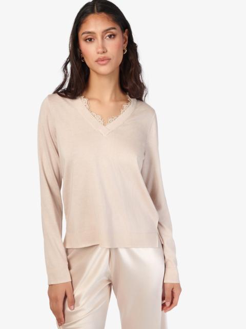 EDWINA SILK CASHMERE SWEATER OAT