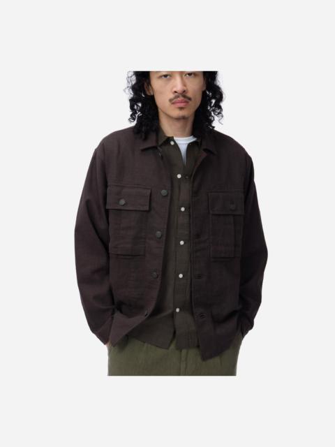 M43 Overshirt - Chocolate Linen