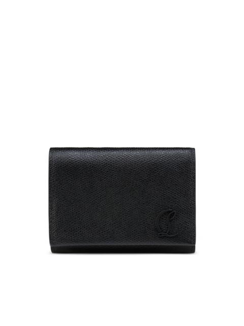 calfskin logo wallet