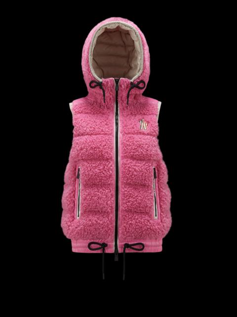 関税込 Moncler Joui Teddy Down Gilet Moncler Grenoble Teddy Fleece Puffer Vest | Neiman Marcus