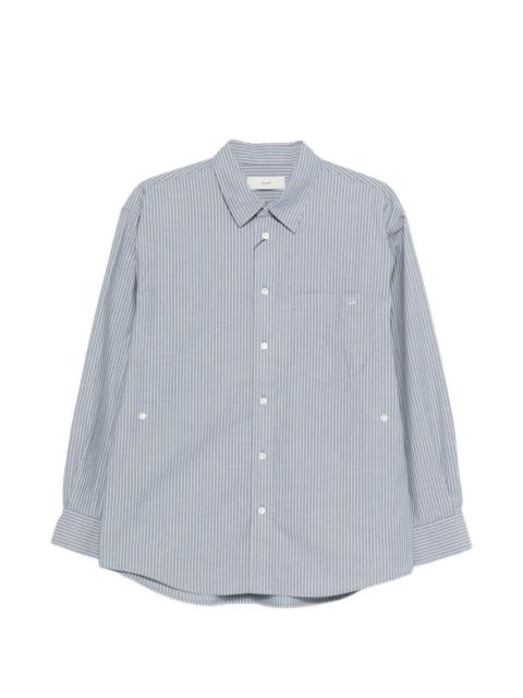 striped pocket shirt