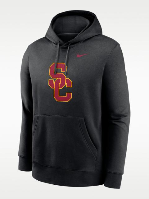 USC Trojans Primetime Club Primary Logo Men's Nike College Pullover Hoodie