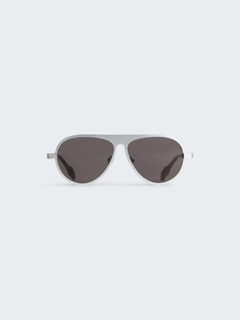 Aviator Sunglasses Silver