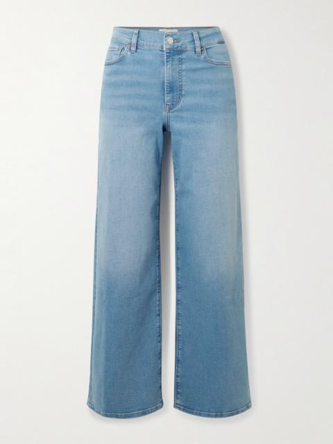 Le Slim Palazzo Mid-rise Straight-leg Jeans