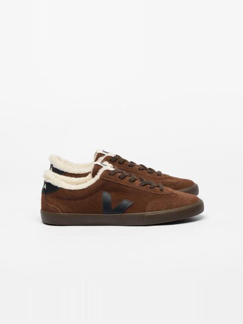 VOLLEY FURED SUEDE WALNUT BLACK EAGLE