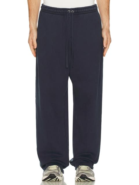 Heavy Fleece Straight Leg Pant
