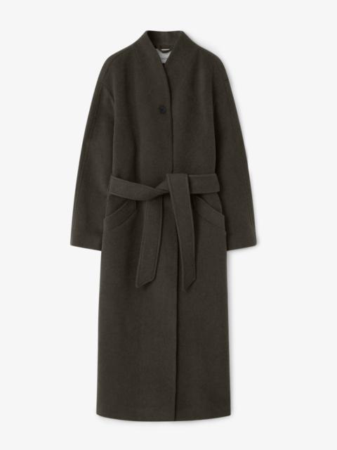Oversize belted coat