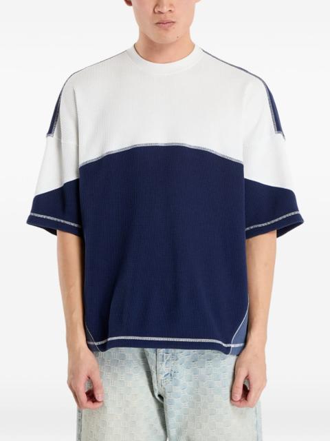 La Cienega SS panelled T-shirt