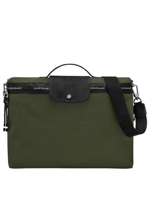 Le Pliage Energy Briefcase Khaki - Canvas