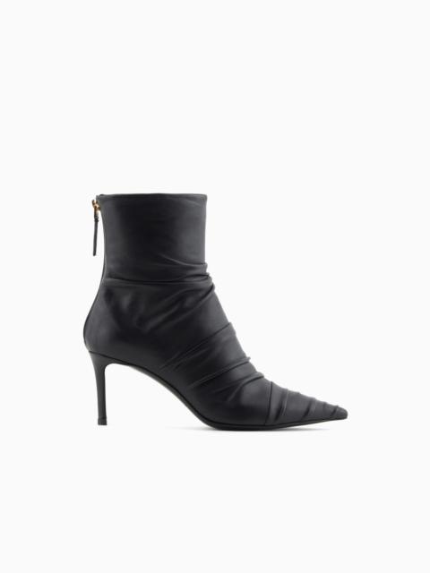 NAPPA LEATHER ANKLE BOOTS