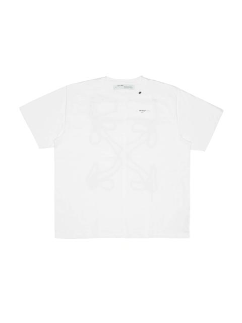 OFF-WHITE Oversized Abstract Arrows Embroidered T-Shirt White/Black