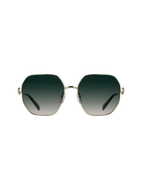 Sunglasses Gold/Gradient green pink - OTHER
